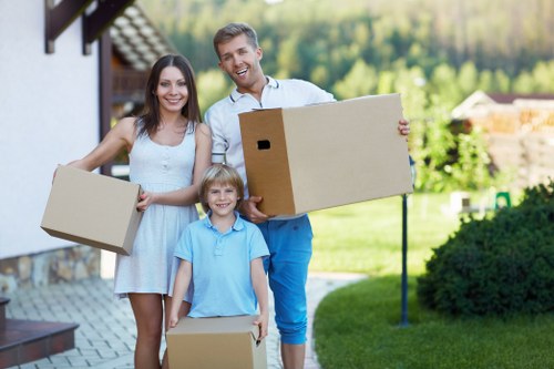 Home packing service preparation in East Finchley
