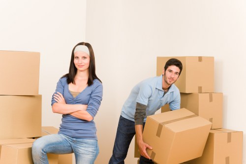 Professional movers handling small removals in East Finchley