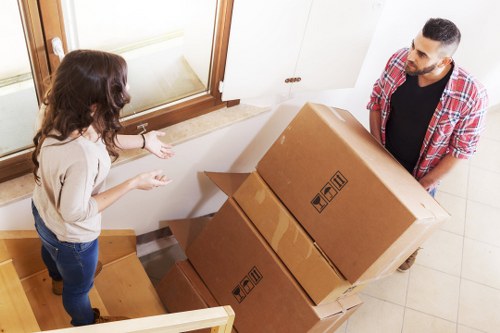 Organized student belongings stored safely in Eastfinchley