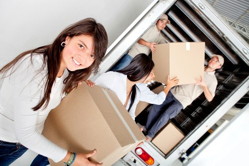 Free storage quote being calculated for a property clearance job