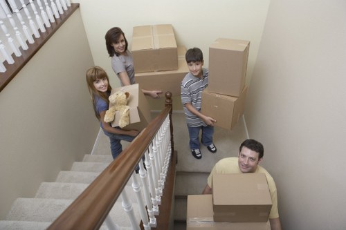 Safe and organised Eastfinchley Storage environment with protective systems